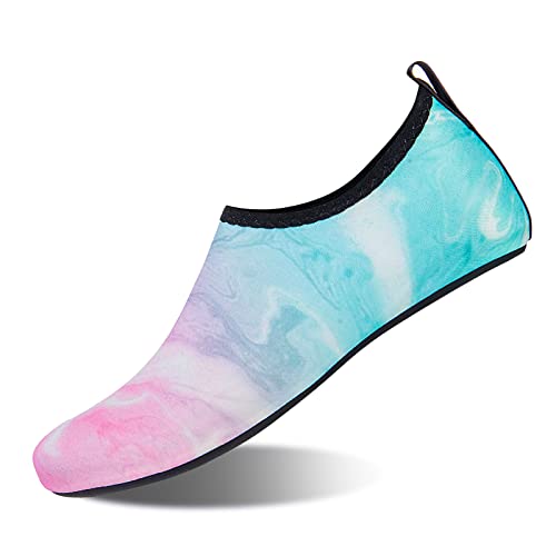 Pink Blue Unisex Barefoot Beach Sand Socks