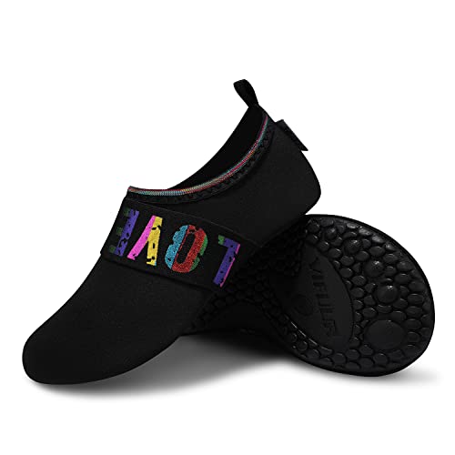 Love Black Unisex Water Sports Beach Sand Socks