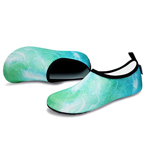 Marble Green Unisex Water Sports Beach Sand Socks