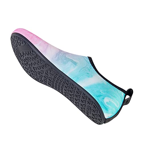 Pink Blue Unisex Barefoot Beach Sand Socks