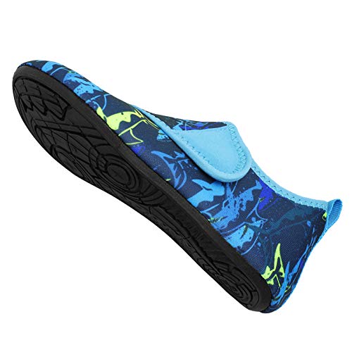 Shark Blue Kids Water Barefoot Beach Socks