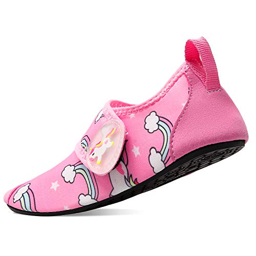 Unicorn Pink Kids Water Barefoot Beach Socks