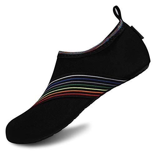 Black Unisex Water Sports Beach Sand Socks