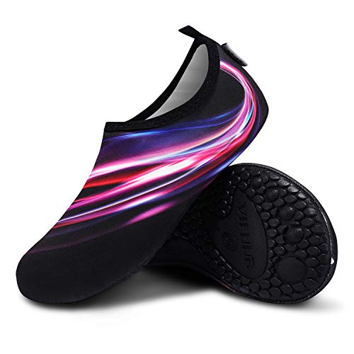 Purple Red Aperture Unisex Water Sports Beach Sand Socks