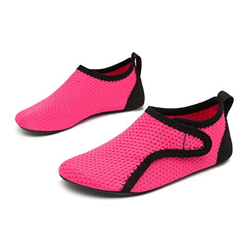 Rose Red Kids Water Barefoot Beach Socks