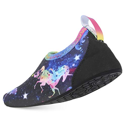 Space Unicorn Kids Water Barefoot Beach Socks
