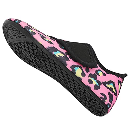 Pink Leopard Kids Water Barefoot Beach Socks