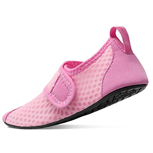 Pink Kids Water Barefoot Beach Socks