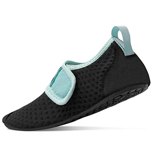 Black Light Blue Kids Water Barefoot Beach Socks