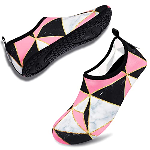 Marble Pink Splice Unisex Water Sports Beach Sand Socks