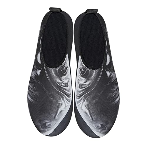 Moon Black Unisex Barefoot Beach Sand Socks