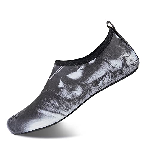 Moon Black Unisex Barefoot Beach Sand Socks