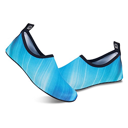 Blue Gradient Unisex Barefoot Beach Sand Socks