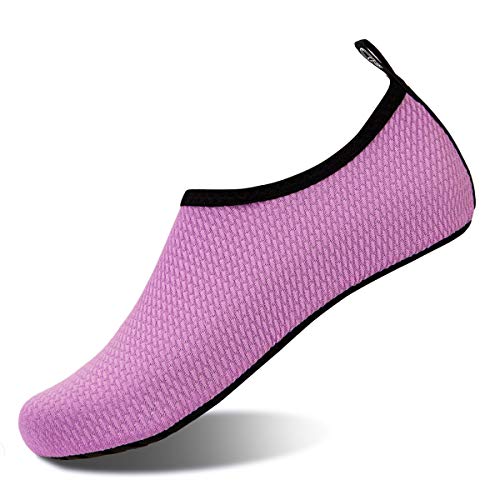 Purple Unisex Barefoot Beach Sand Socks