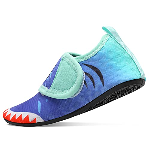 Blue Shark Kids Water Barefoot Beach Socks