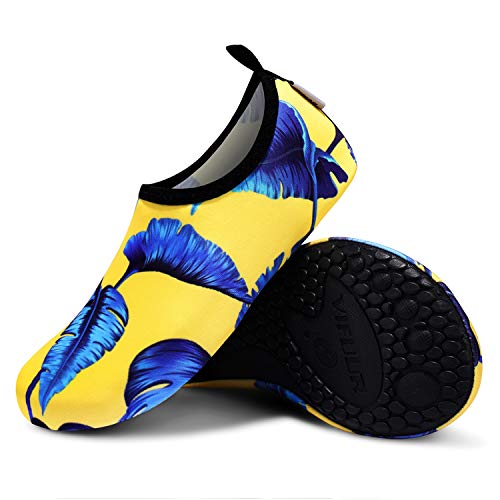 Blue Leaf Unisex Water Sports Beach Sand Socks