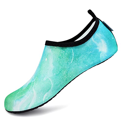 Marble Green Unisex Water Sports Beach Sand Socks