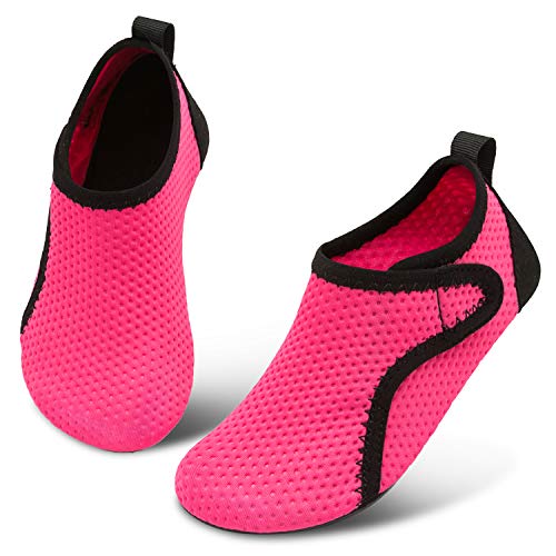 Rose Red Kids Water Barefoot Beach Socks