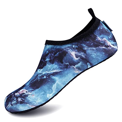 Marble Blue Unisex Water Sports Beach Sand Socks