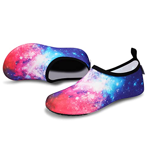 Starry Red Galaxy Unisex Water Sports Beach Sand Socks