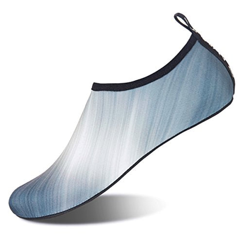 Gradient Gray Unisex Barefoot Beach Sand Socks