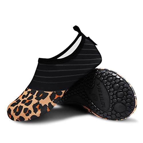 Splice Orange Leopard Unisex Water Sports Beach Sand Socks