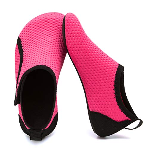 Rose Red Kids Water Barefoot Beach Socks