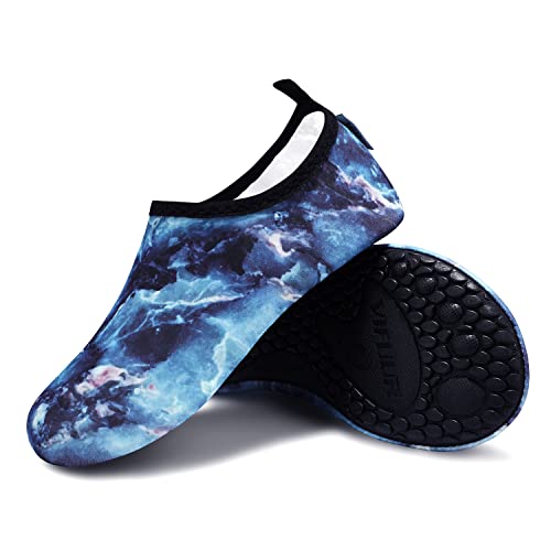 Marble Blue Unisex Water Sports Beach Sand Socks