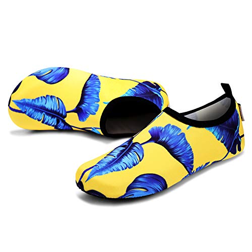 Blue Leaf Unisex Water Sports Beach Sand Socks