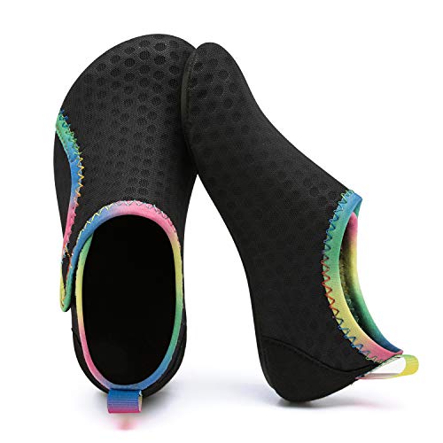 Black Kids Water Barefoot Beach Socks