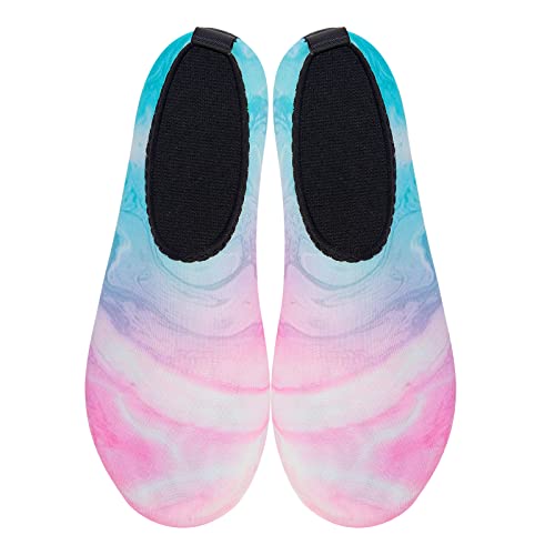 Pink Blue Unisex Barefoot Beach Sand Socks