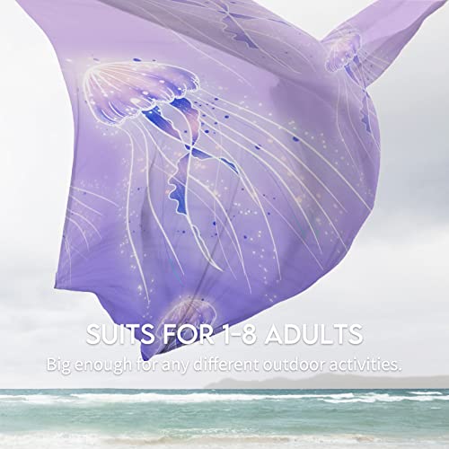 Jellyfish Lightweight Waterproof Sandproof Beach Blanket