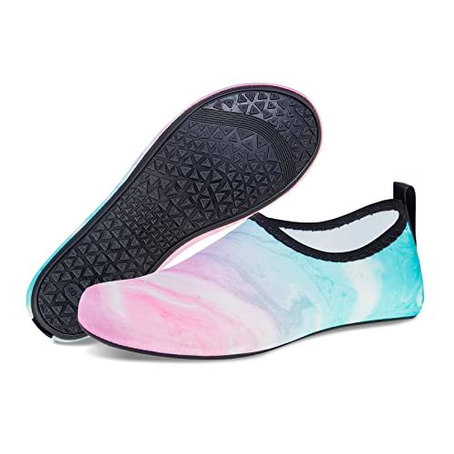 Pink Blue Unisex Barefoot Beach Sand Socks