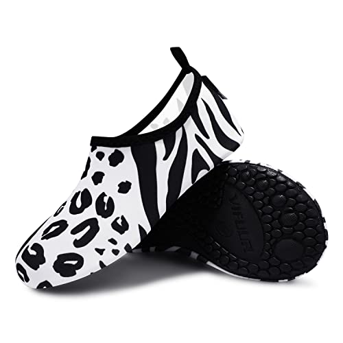 Leopard White Unisex Water Sports Beach Sand Socks