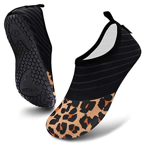 Splice Orange Leopard Unisex Water Sports Beach Sand Socks