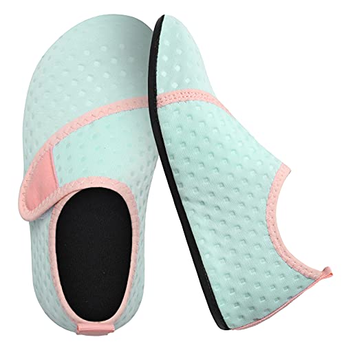 Light Blue Kids Water Barefoot Beach Socks