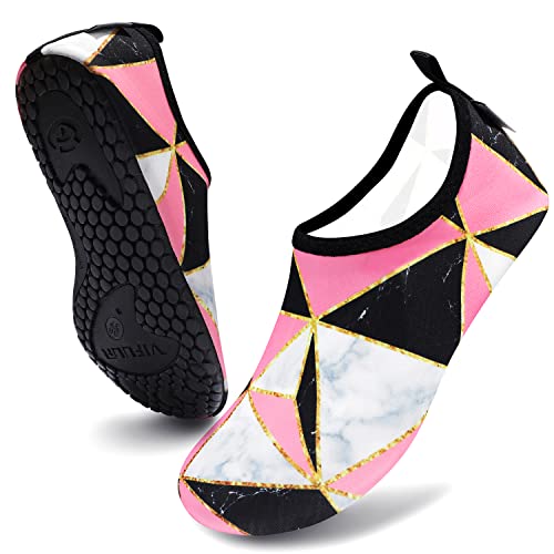 Marble Pink Splice Unisex Water Sports Beach Sand Socks