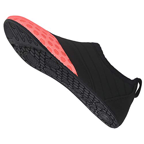 Black & Pink Kids Water Barefoot Beach Socks