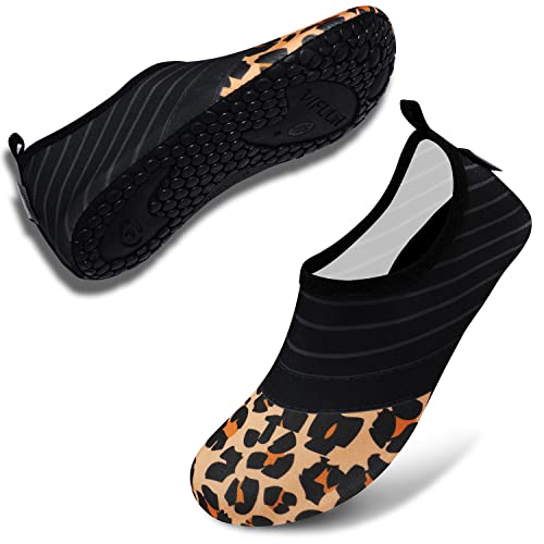 Splice Orange Leopard Unisex Water Sports Beach Sand Socks