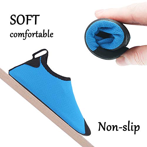 Blue Kids Water Barefoot Beach Socks