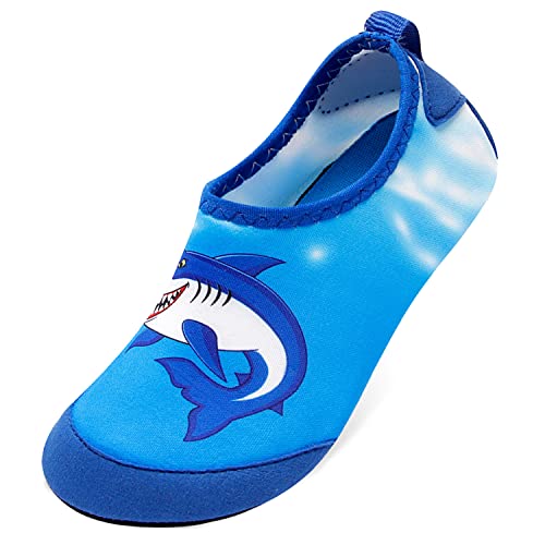 Blue Shark Kids Water Barefoot Beach Socks