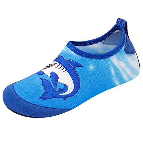 Blue Shark Kids Water Barefoot Beach Socks