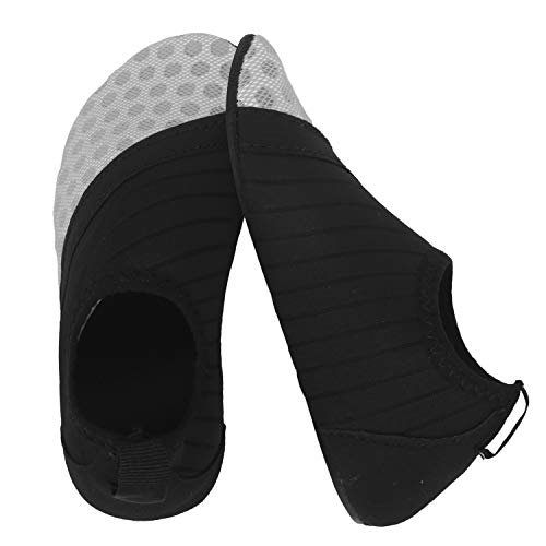 Black & Gray Kids Water Barefoot Beach Socks
