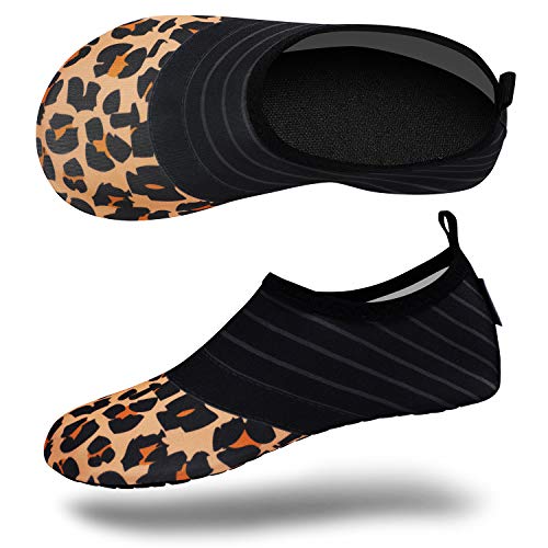 Splice Orange Leopard Unisex Water Sports Beach Sand Socks