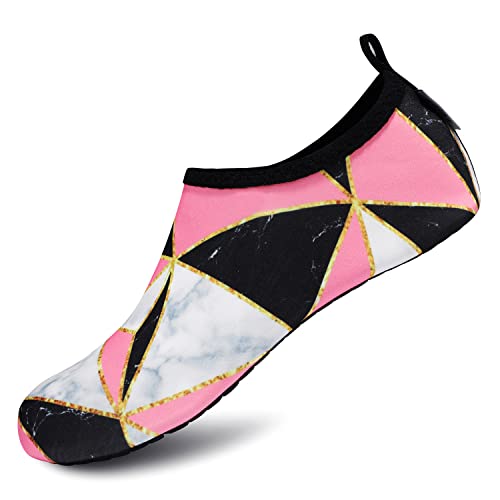 Marble Pink Splice Unisex Water Sports Beach Sand Socks