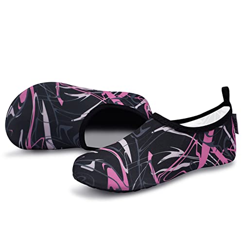 Graffiti Pink Unisex Water Sports Beach Sand Socks