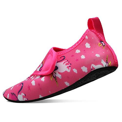 Unicorn Red Kids Water Barefoot Beach Socks