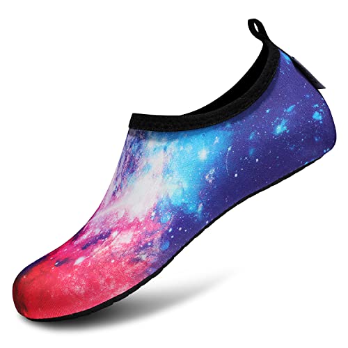 Starry Red Galaxy Unisex Water Sports Beach Sand Socks