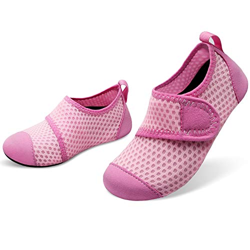 Pink Kids Water Barefoot Beach Socks