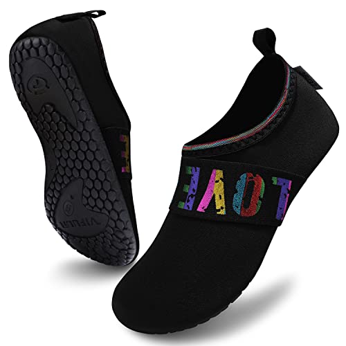 Love Black Unisex Water Sports Beach Sand Socks